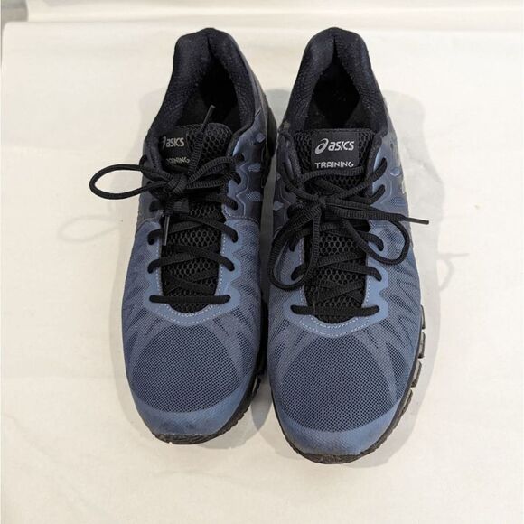 Men's ASICS GEL-QUANTUM 180 TR Blue Gray Black Size 11 Running Hiking Training - Picture 3 of 7